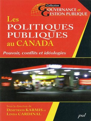 cover image of Les politiques publiques au Canada